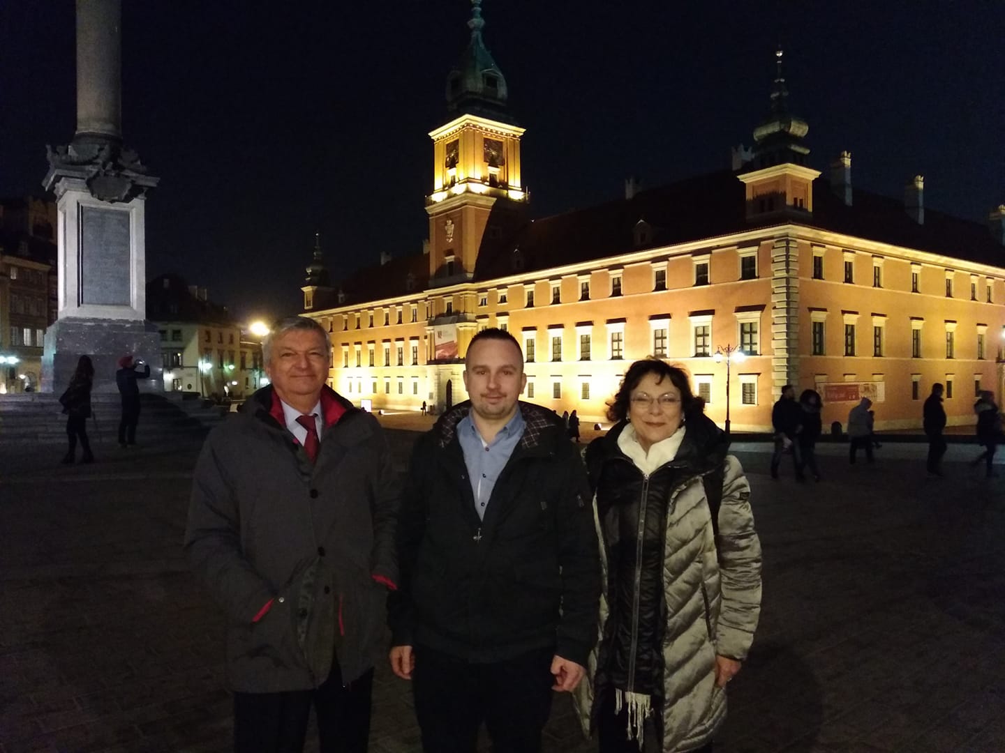 Dr Antonietta Gatti, dr Stefano Montanari i Piotr Jawornik, Warszawa